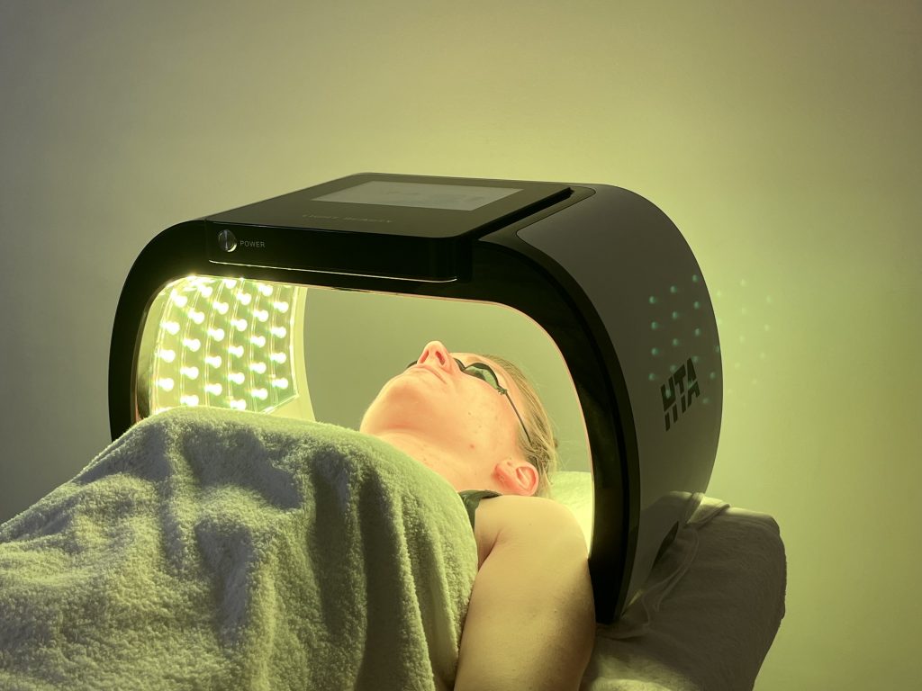 Mas Que Led Rouge Photobiomodulation - Masque Leds 7 couleurs - HTA