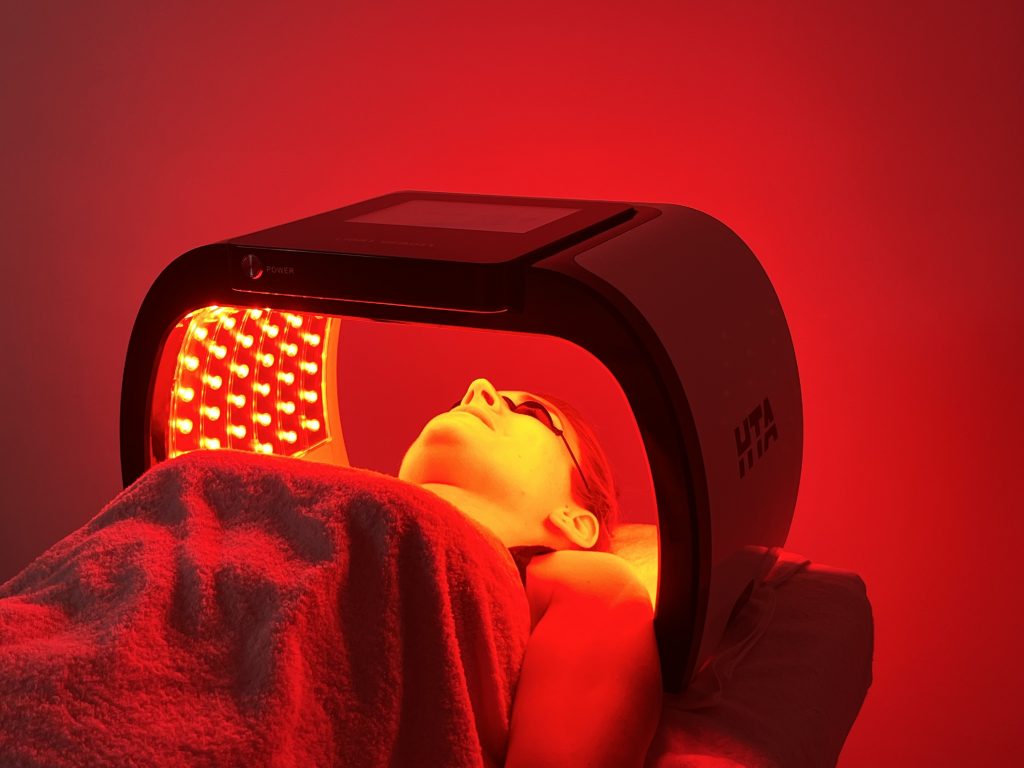 Mas Que Led Rouge Photobiomodulation - Masque Leds 7 couleurs - HTA